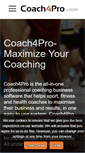 Mobile Screenshot of coach4pro.com